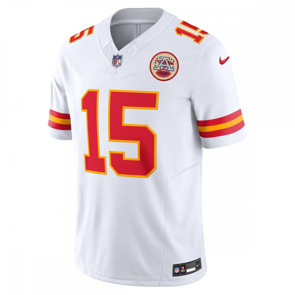 Patrick Mahomes Kansas City Chiefs Nike Vapor F.U.S.E. Limited Jersey - White-Profan Arena